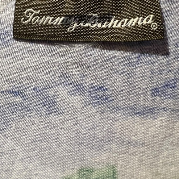 Tommy Bahama Blue Tropical Print Dress - Picture 3 of 9